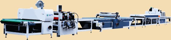 UV淋涂生产线-透明底