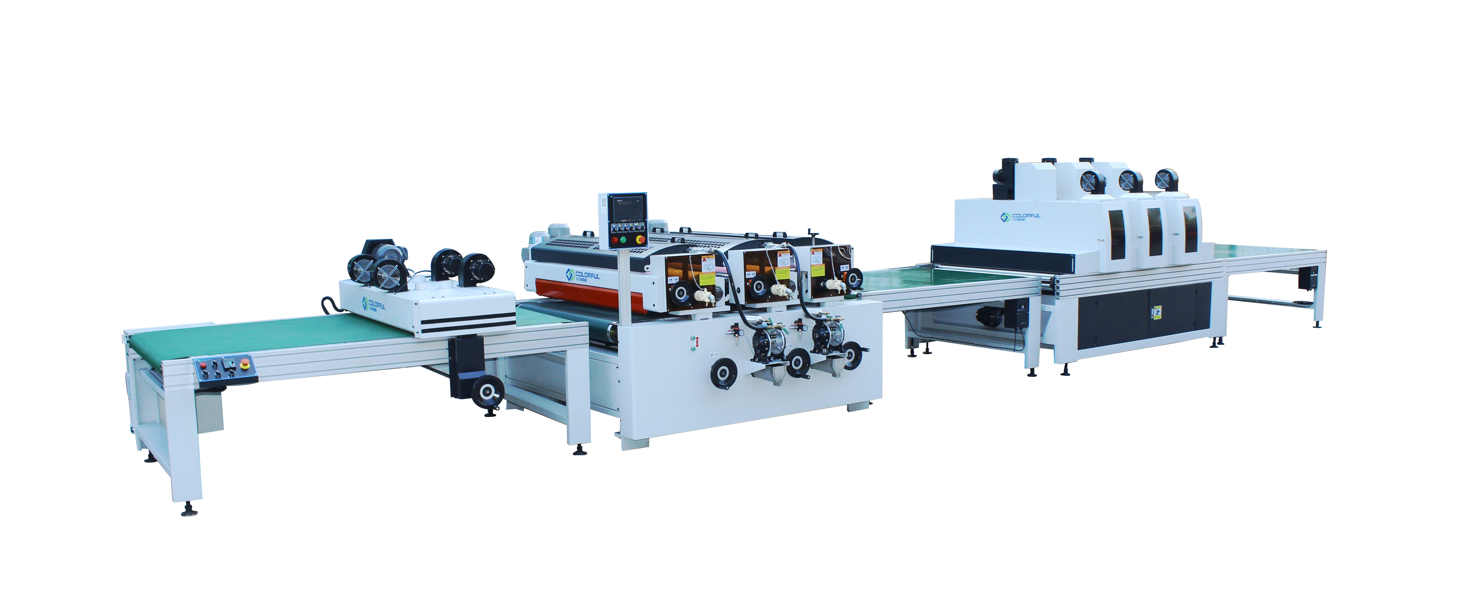 多功能家装UV滚涂生产线